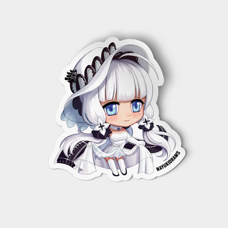Illustrious Vinyl Sticker - nayukidraws