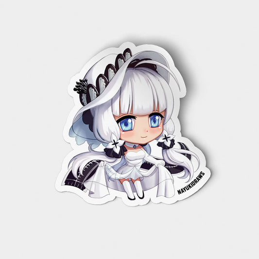 Illustrious Vinyl Sticker - nayukidraws