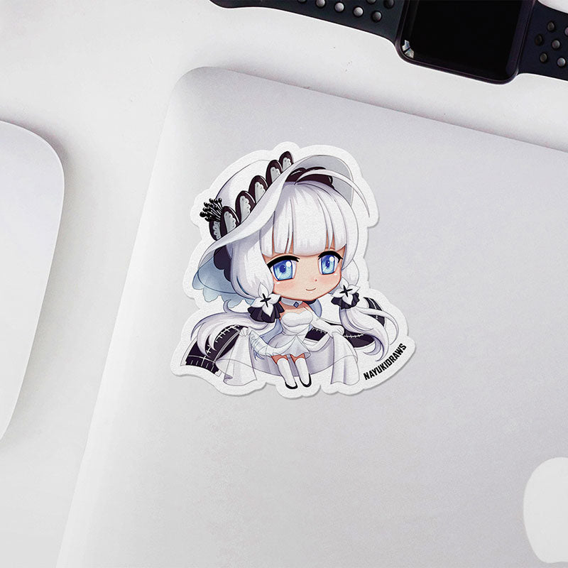 Illustrious Vinyl Sticker - nayukidraws