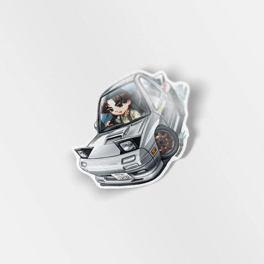 Ryosuke Takahashi FC3S RX-7 Character Drift 2nd Stage Vinyl Sticker