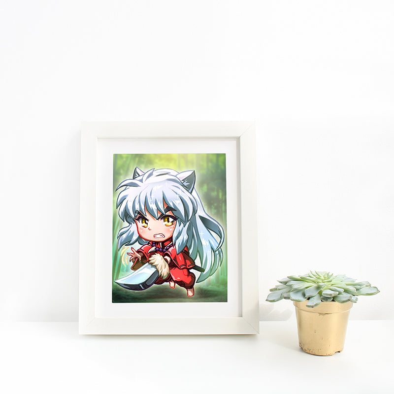 Inu Youkai Mini Print