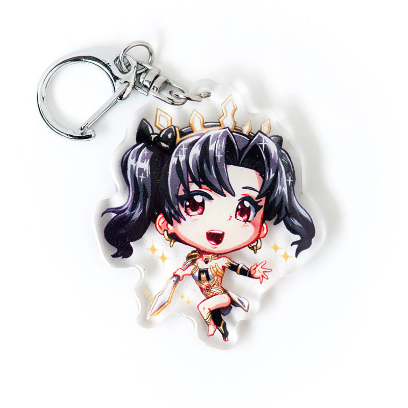 Ishtar Acrylic Charm Keychain