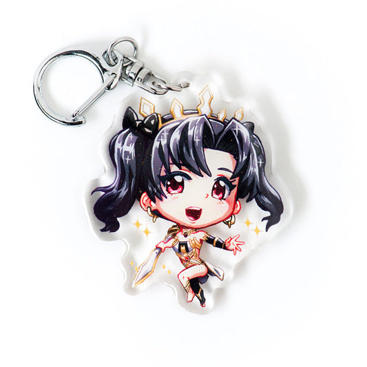 Ishtar Acrylic Charm Keychain