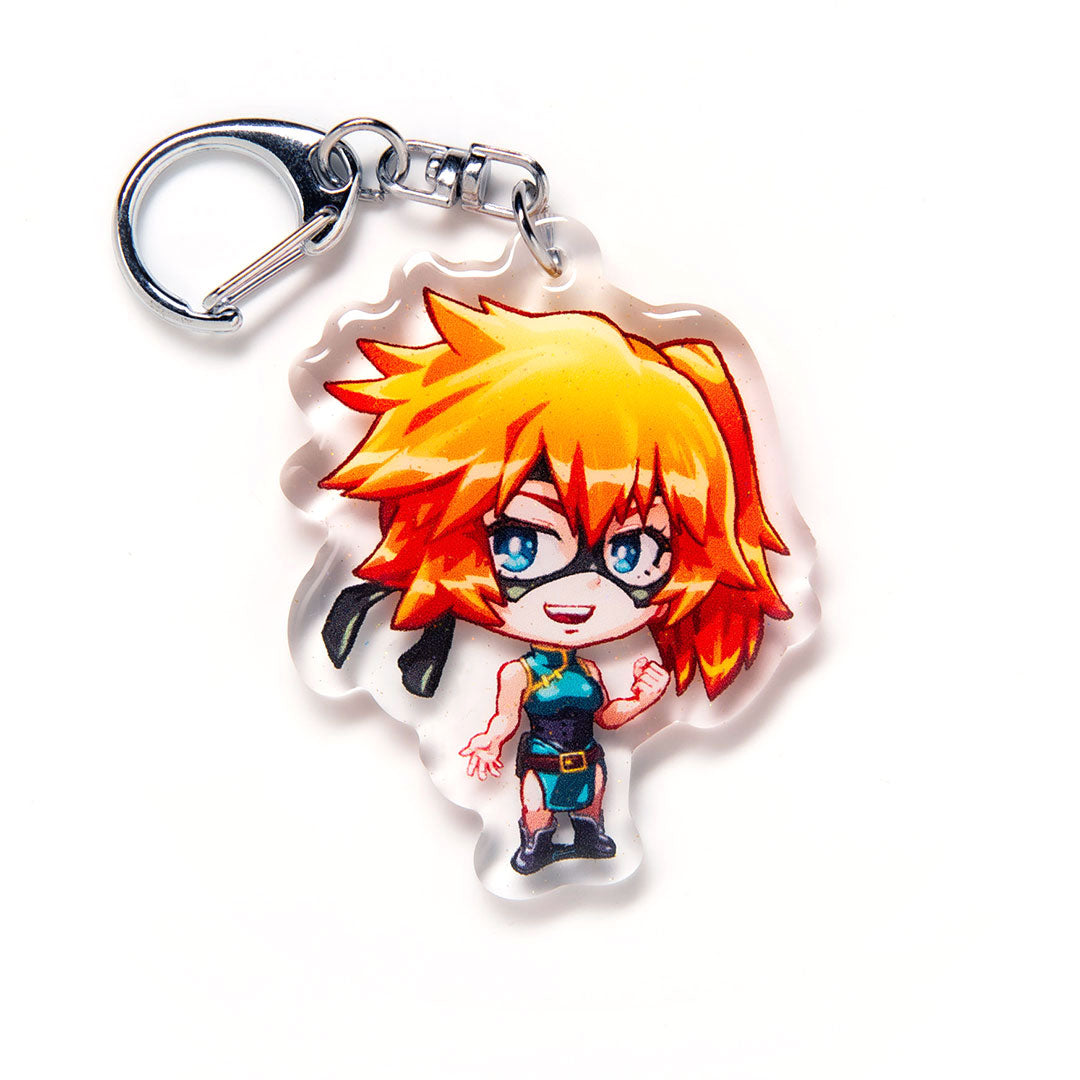 Itsuka Kendo Battle Fist Acrylic Charm Keychain