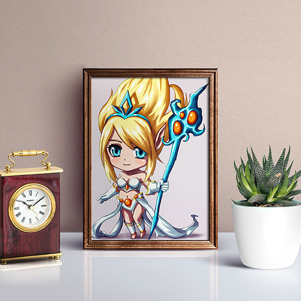 Janna Chibi Mini Print - nayukidraws