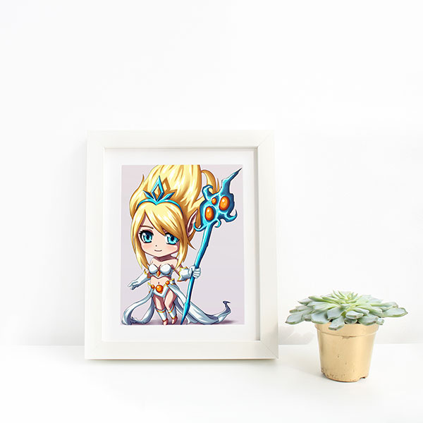 Janna Chibi Mini Print - nayukidraws