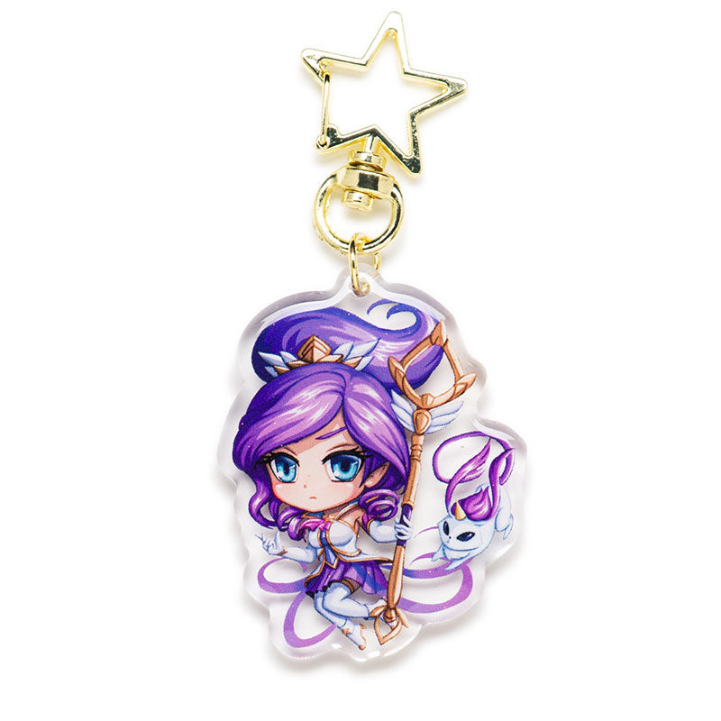 Star Guardian Janna Acrylic Keychain - nayukidraws