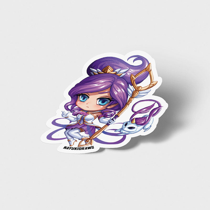 Star Guardian Janna Vinyl Sticker - nayukidraws