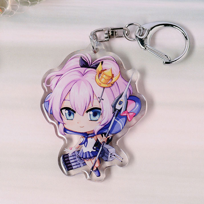 Javelin Acrylic Keychain - nayukidraws