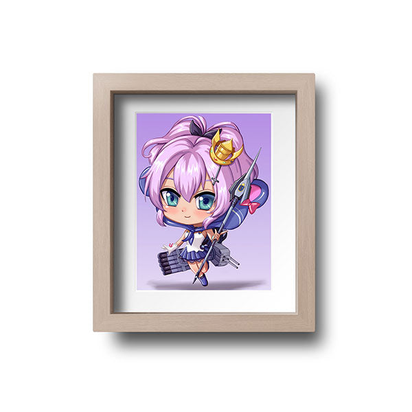 Javelin Chibi Mini Print - nayukidraws