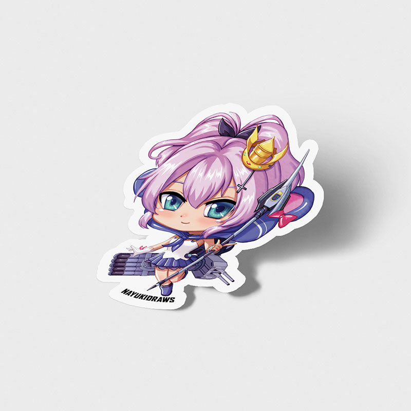 Javelin Vinyl Sticker - nayukidraws
