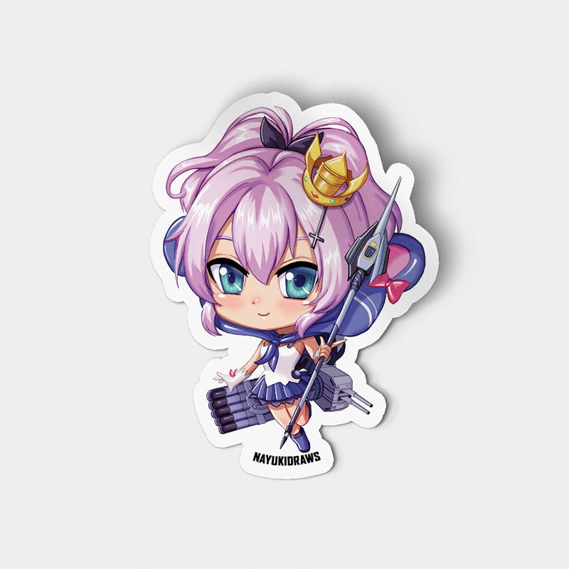 Javelin Vinyl Sticker - nayukidraws