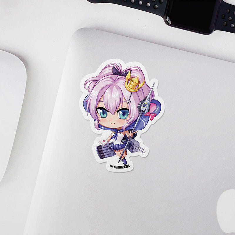 Javelin Vinyl Sticker - nayukidraws