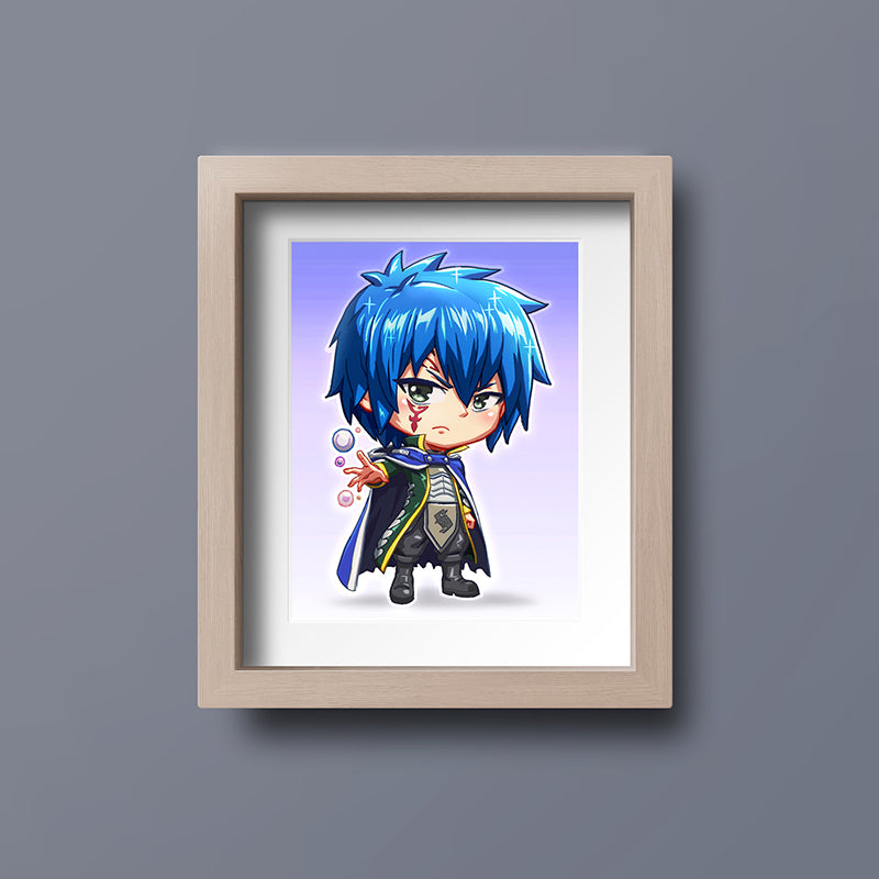 Jellal Mini Print
