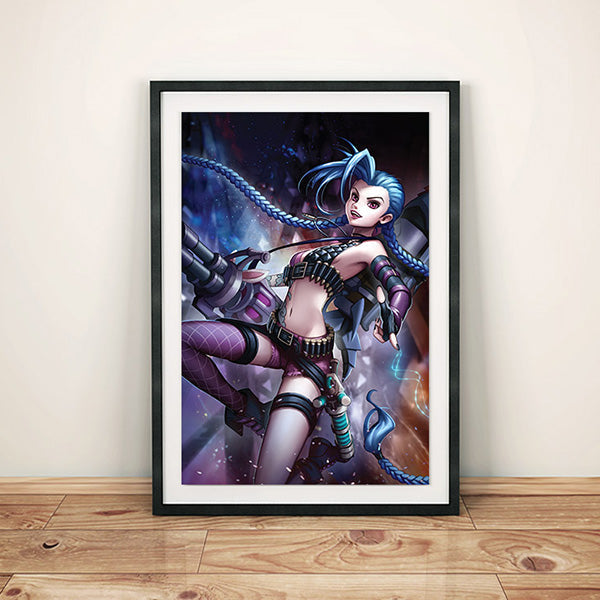 Jinx Poster Print - nayukidraws