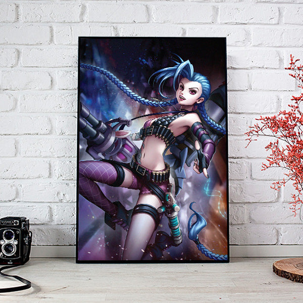 Jinx Poster Print - nayukidraws