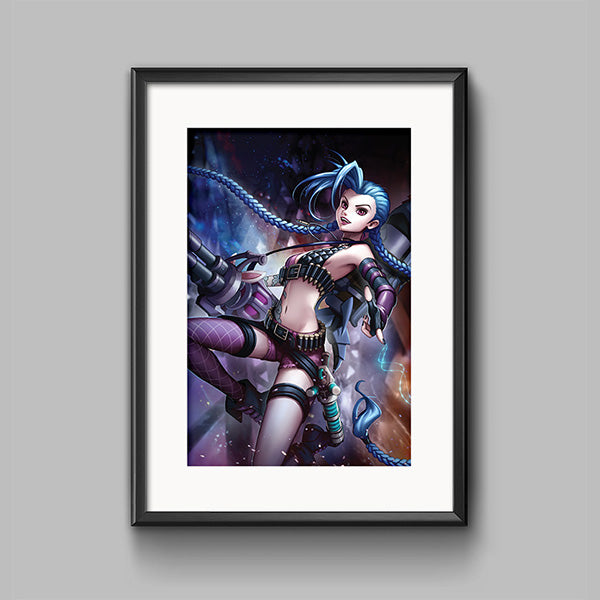 Jinx Poster Print - nayukidraws