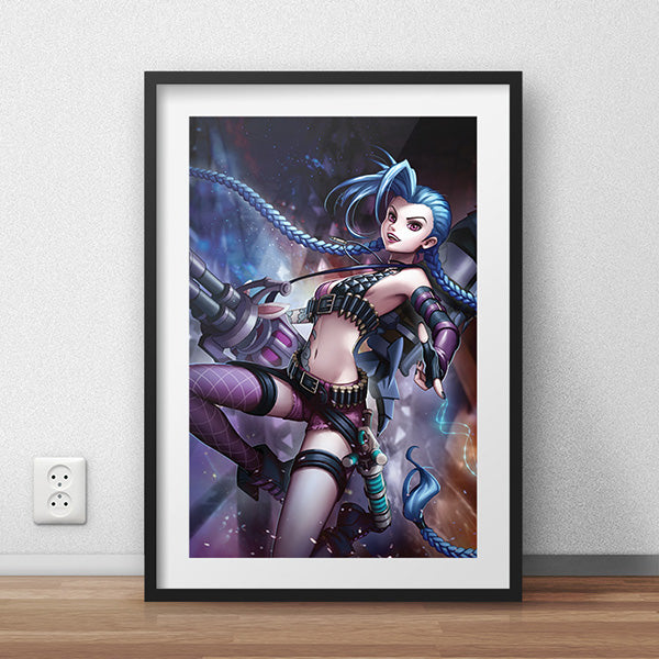 Jinx Poster Print - nayukidraws