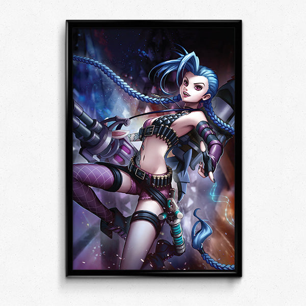 Jinx Poster Print - nayukidraws
