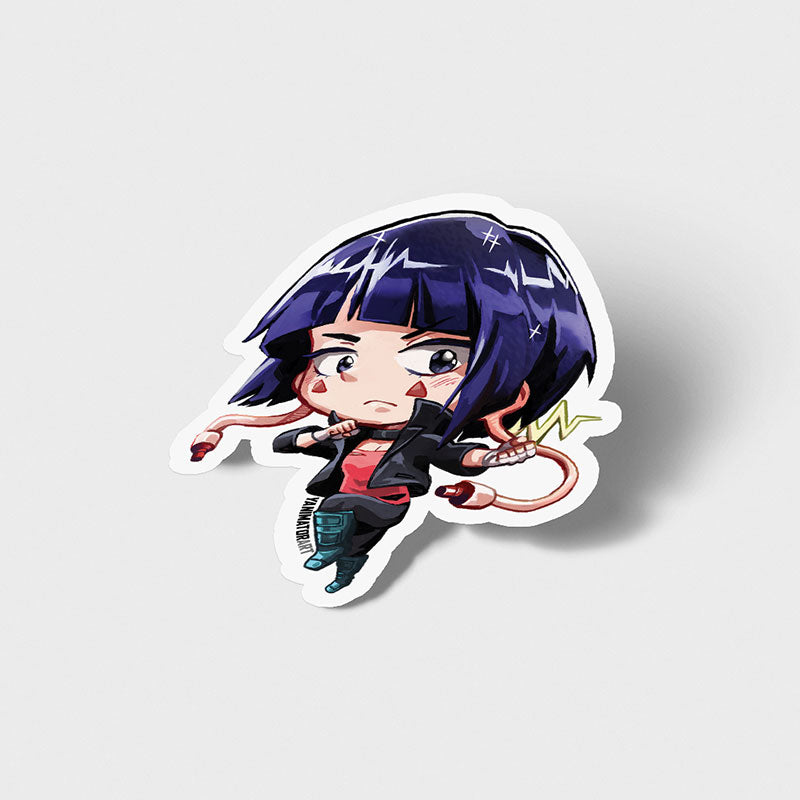 Jiro Earphone Jack Vinyl Sticker