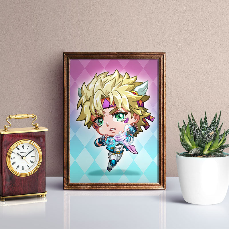 Caesar Zeppeli Mini Print