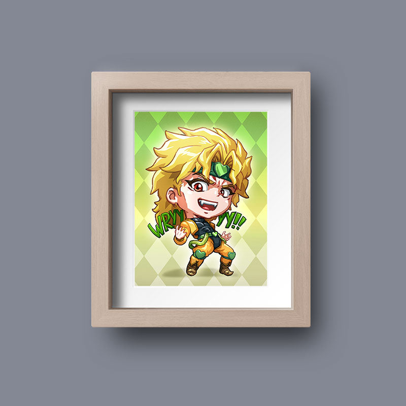 Dio Brando Mini Print