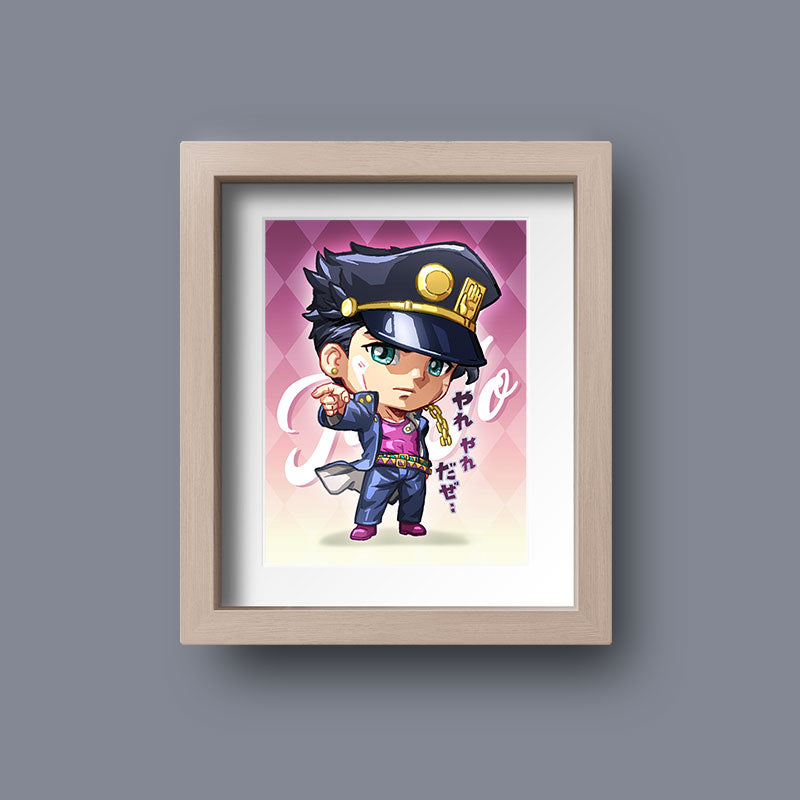 Jotaro Kujo Mini Print