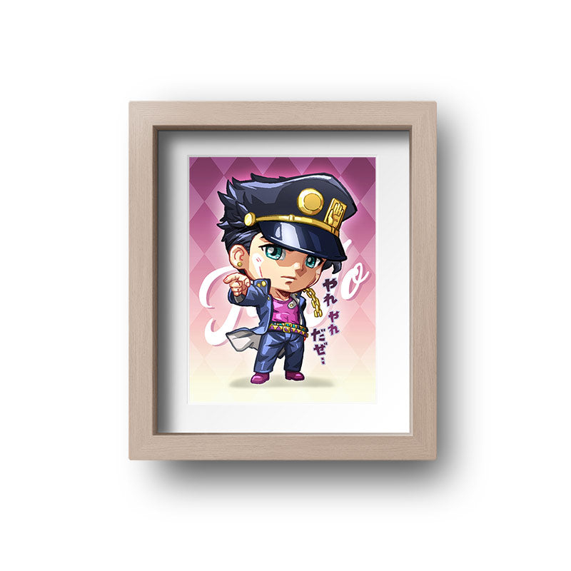 Jotaro Kujo Mini Print