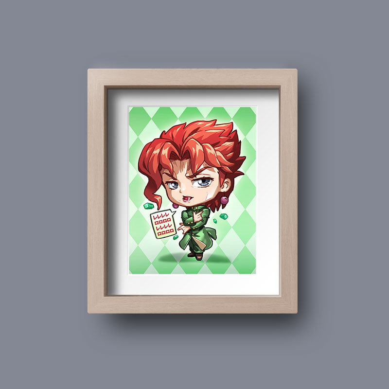 Noriaki Kakyoin Mini Print
