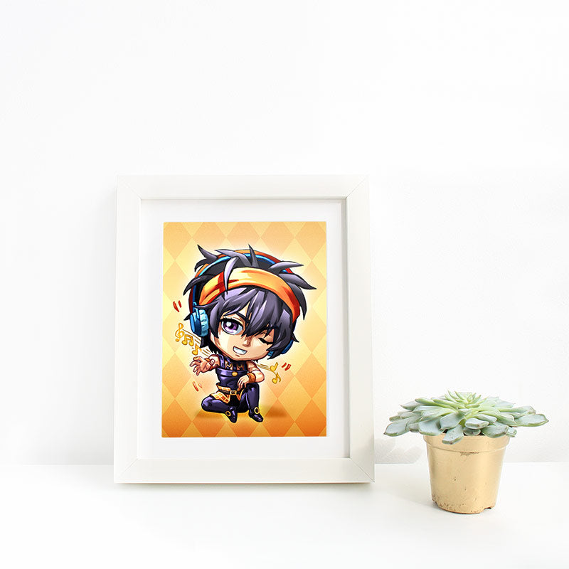 Narancia Ghirga Mini Print