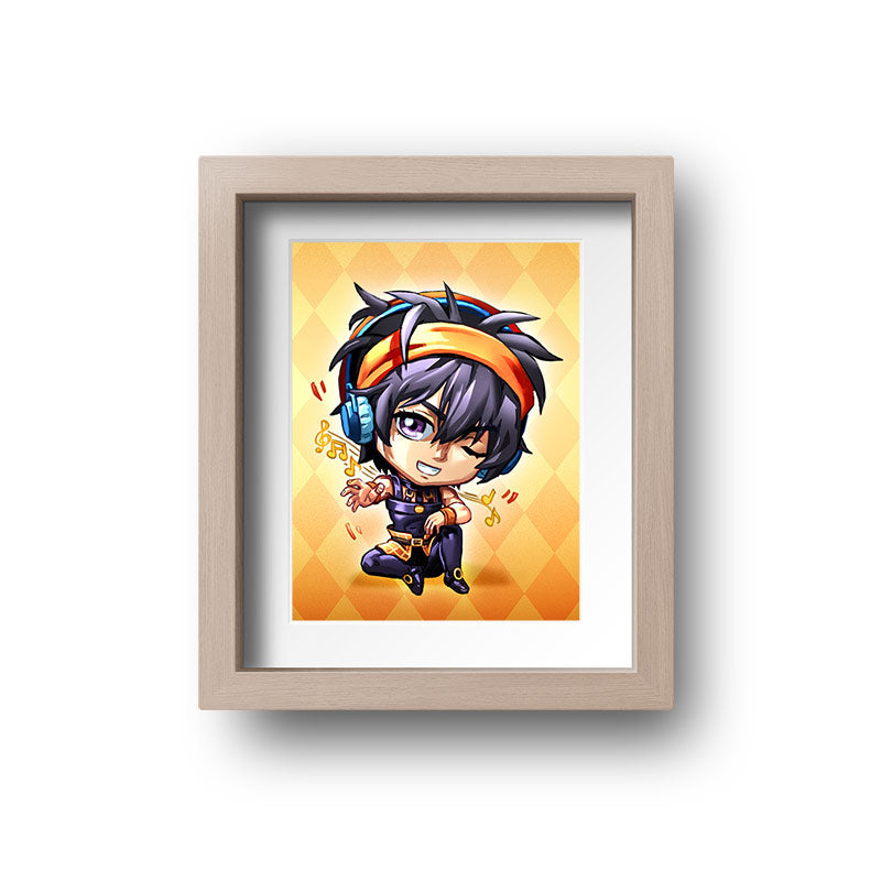 Narancia Ghirga Mini Print