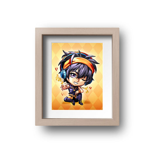 Narancia Ghirga Mini Print