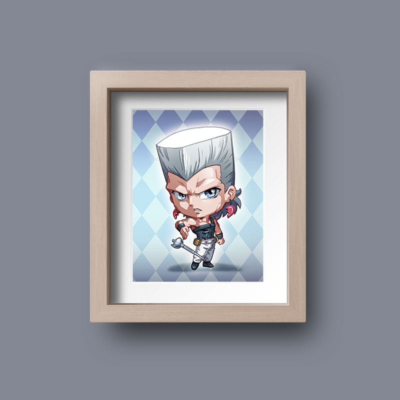 Jean Pierre Polnareff Mini Print