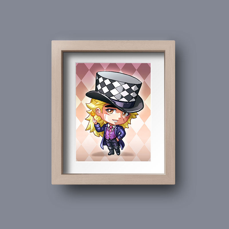 Robert E.O. Speedwagon Mini Print