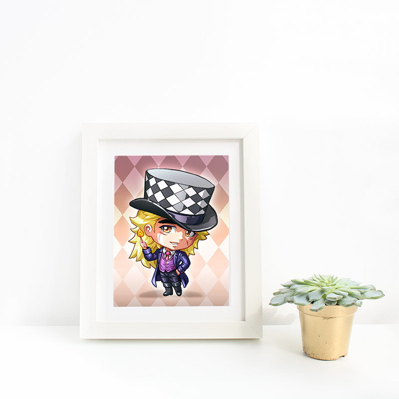 Robert E.O. Speedwagon Mini Print