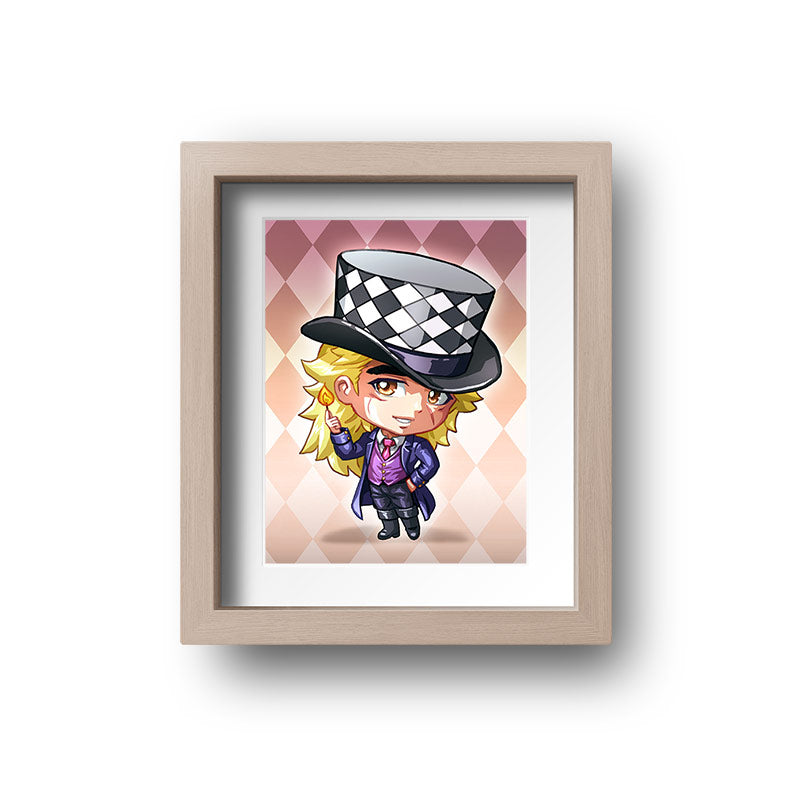 Robert E.O. Speedwagon Mini Print