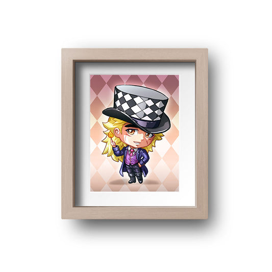 Robert E.O. Speedwagon Mini Print