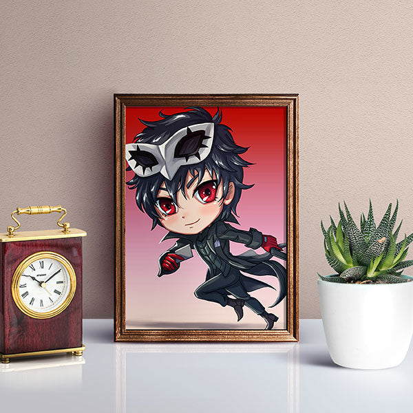 Joker Chibi Mini Print - nayukidraws