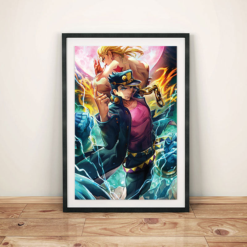 Jojo's Bizarre Adventure Part 3: Stardust Crusaders - Jotaro Poster Print