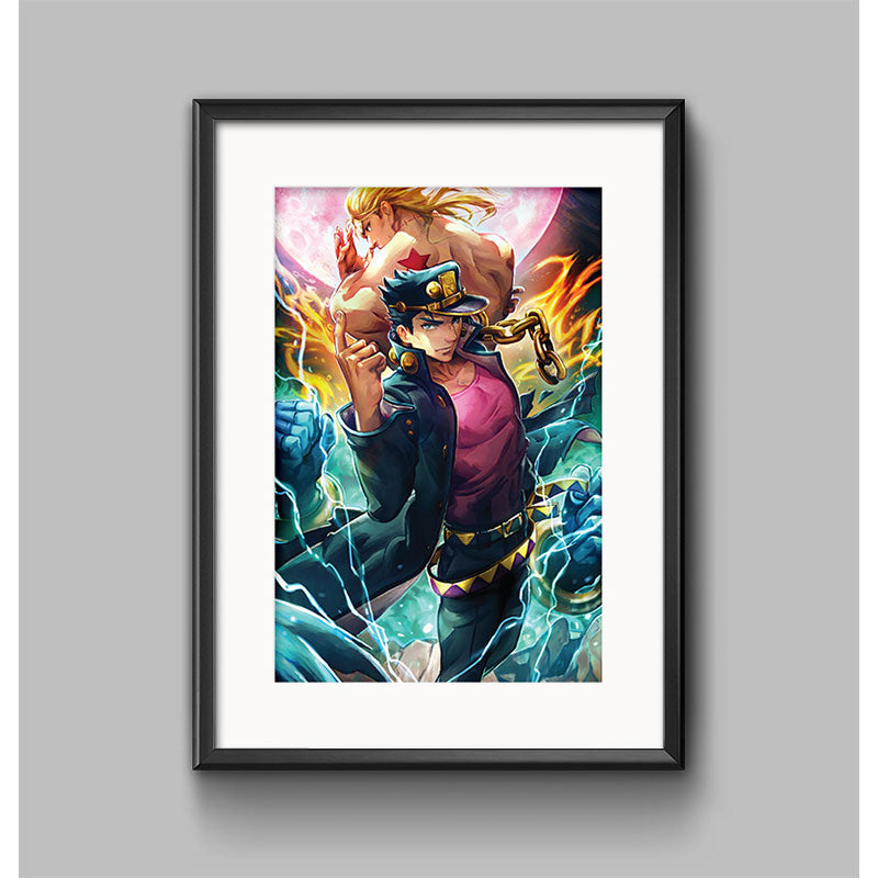 Jojo's Bizarre Adventure Part 3: Stardust Crusaders - Jotaro Poster Print