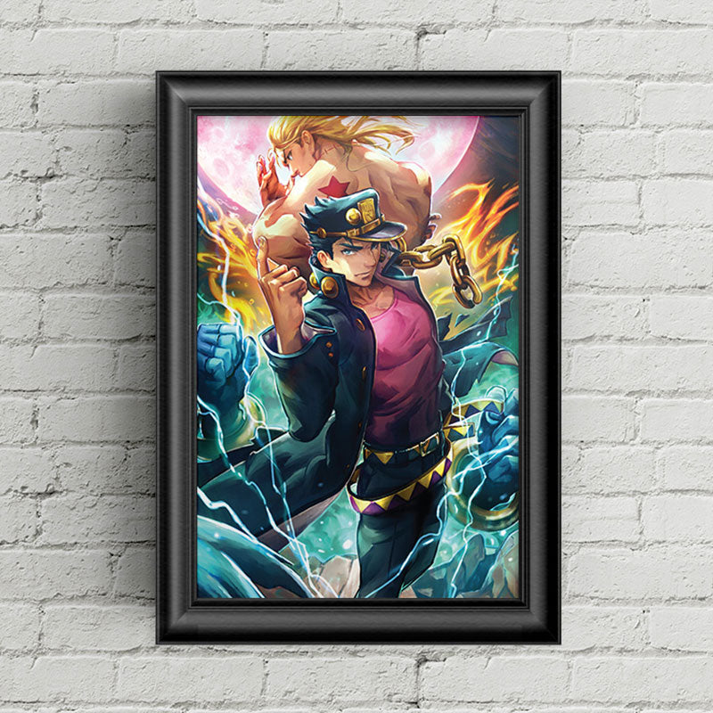 Jojo's Bizarre Adventure Part 3: Stardust Crusaders - Jotaro Poster Print