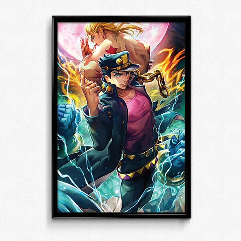 Jojo's Bizarre Adventure Part 3: Stardust Crusaders - Jotaro Poster Print