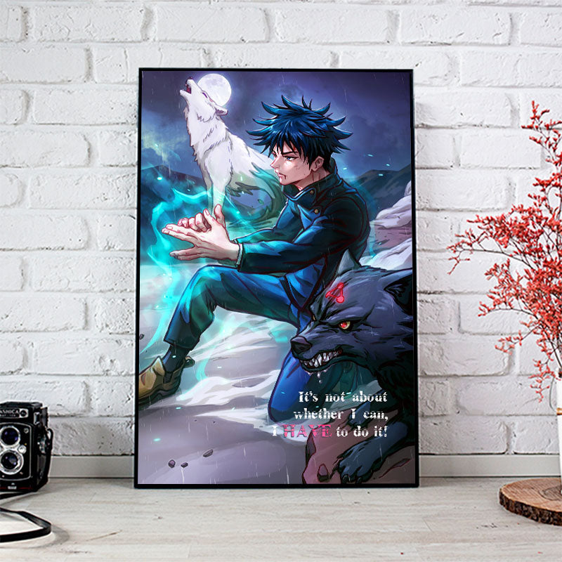 Megumi Fushiguro Poster Print