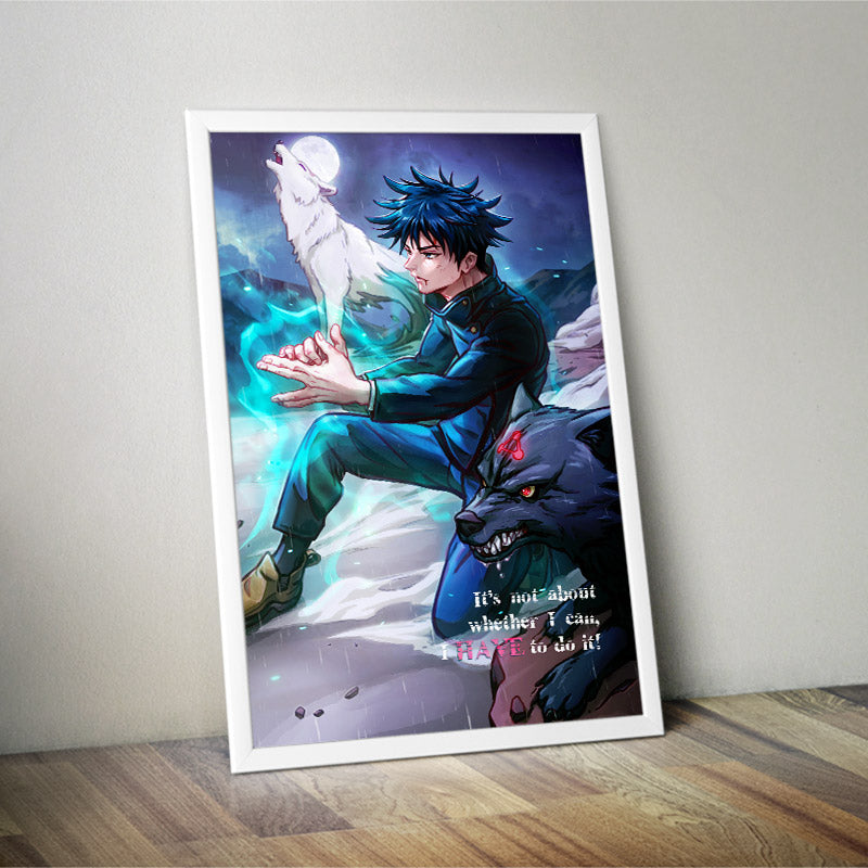Megumi Fushiguro Poster Print