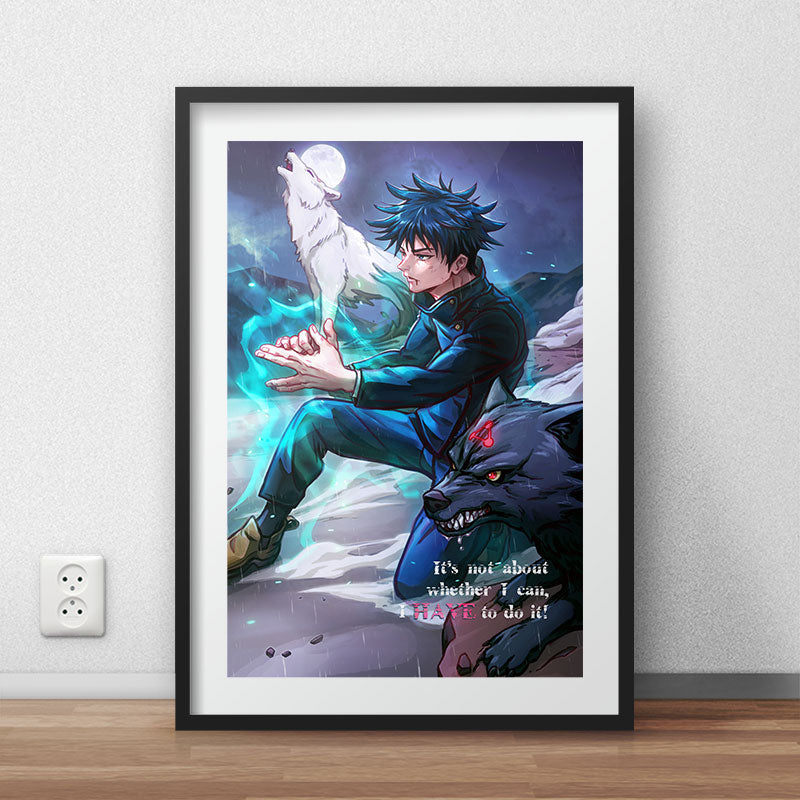 Megumi Fushiguro Poster Print