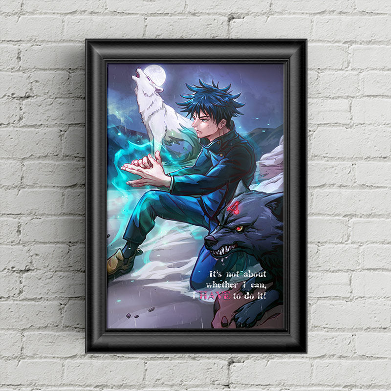 Megumi Fushiguro Poster Print