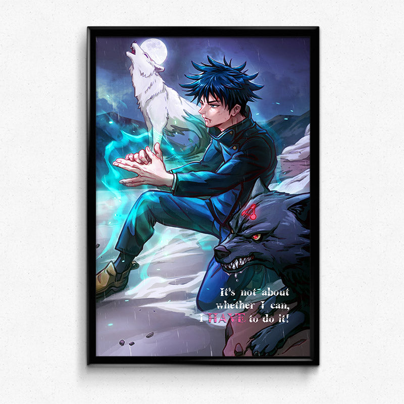Megumi Fushiguro Poster Print