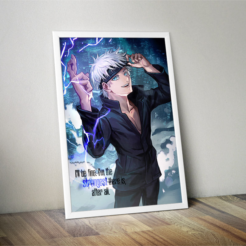 Satoru Gojo Poster Print