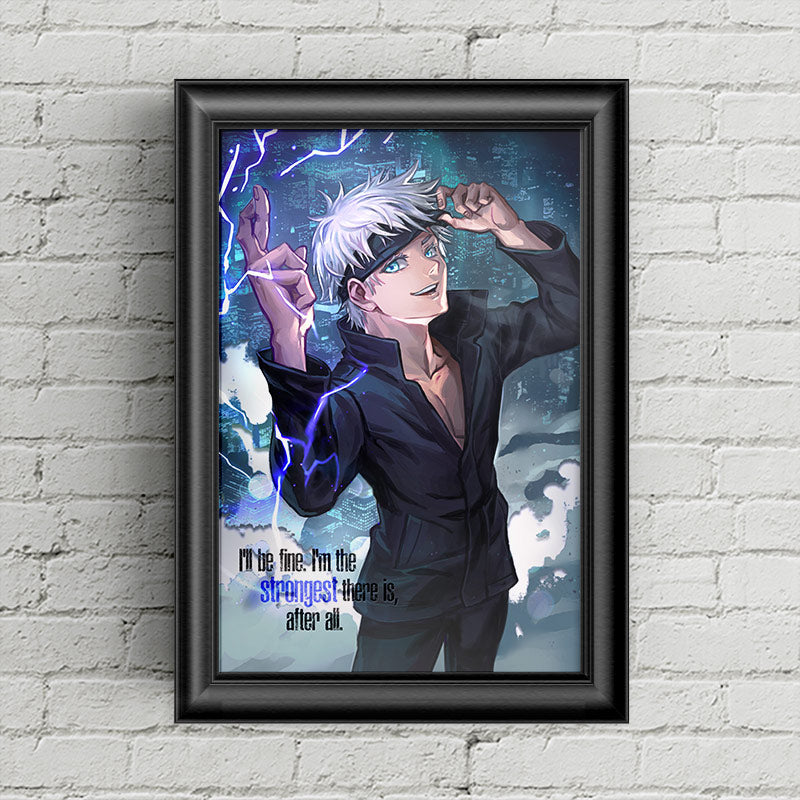 Satoru Gojo Poster Print