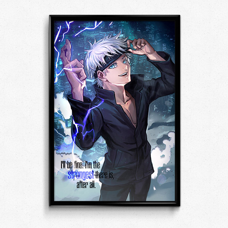 Satoru Gojo Poster Print